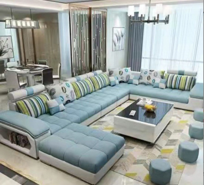 L Shape Set Has Music to Play Multi-functional Sofa Modern Style Sofa for Living Room Home Furniture