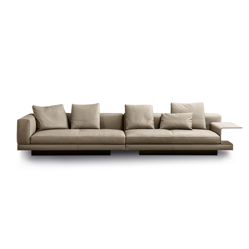 Italian luxury new design leather sofa living room furniture
