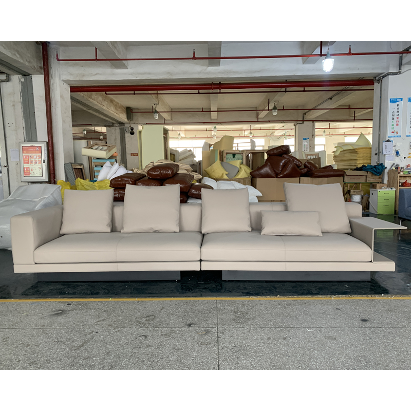 Italian luxury new design leather sofa living room furniture