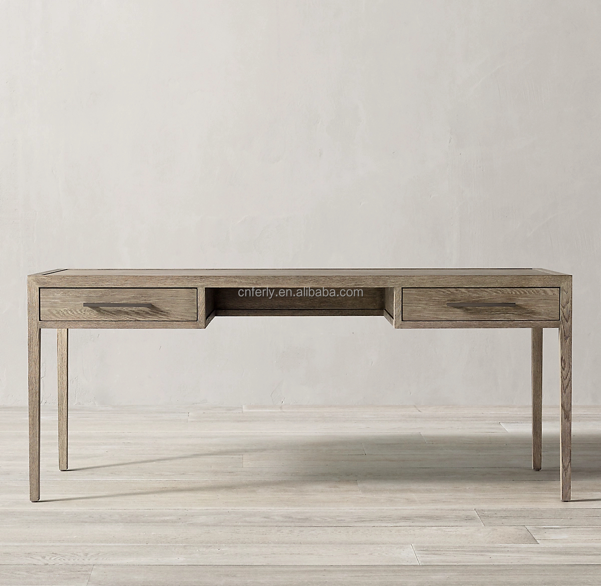 2022 New Modern Art Wooden Interior Furniture French Style With Drawers Customizable Solid Wood Desk