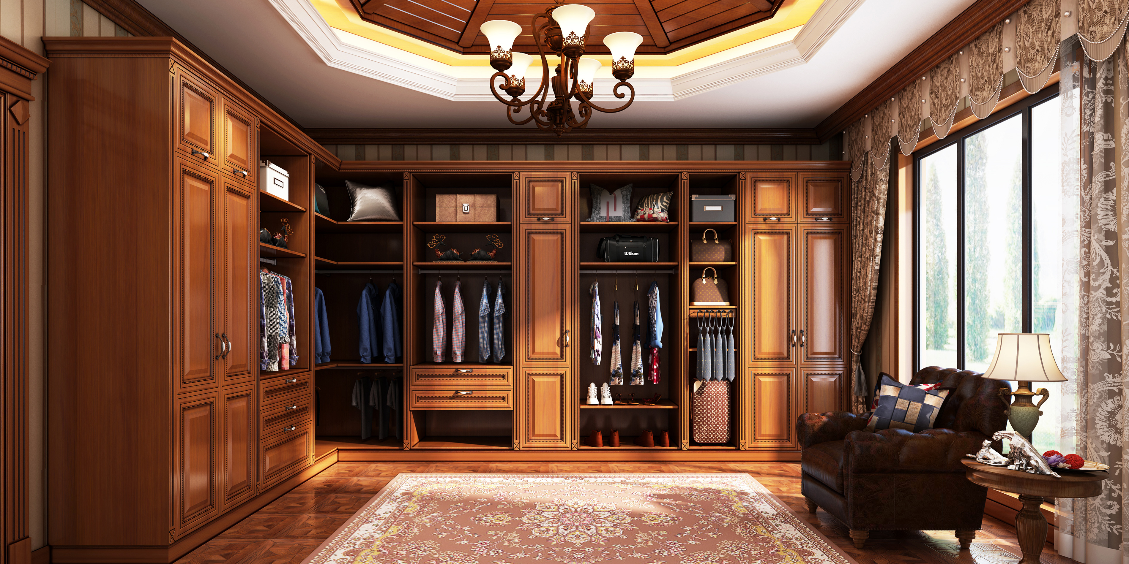 LEILEIER Factory Direct Supplier Wardrobe Clothes Custom Wardrobe Bedroom Furniture Wardrobes Home F