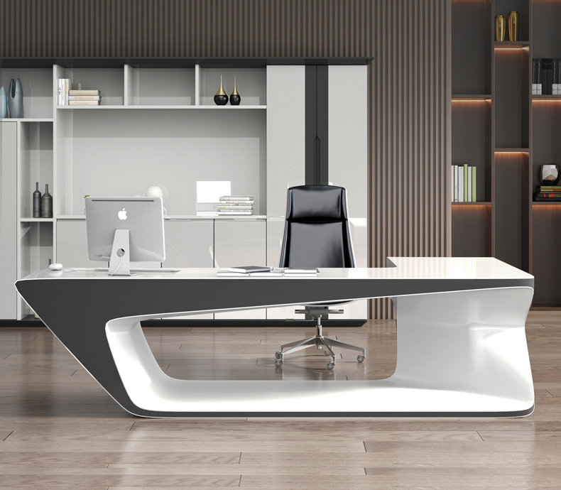 luxury office furniture great boss office table workshop high tech modern manager executive computer