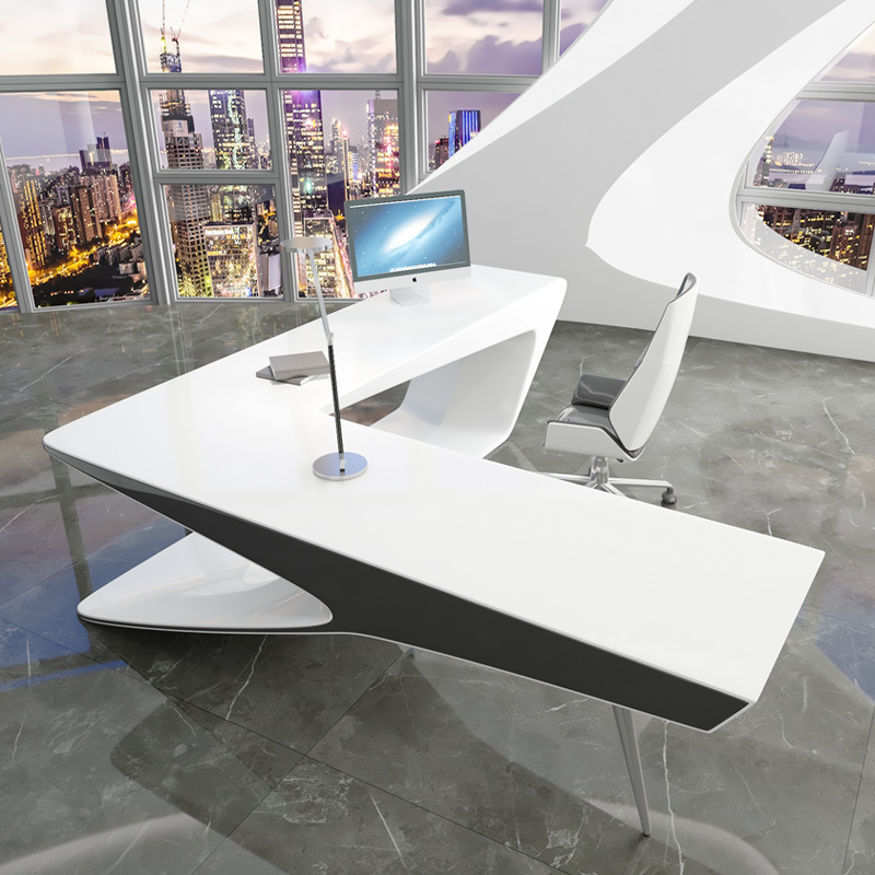 luxury office furniture great boss office table workshop high tech modern manager executive computer