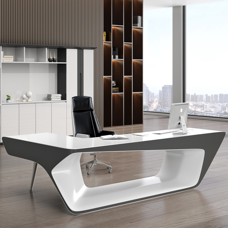luxury office furniture great boss office table workshop high tech modern manager executive computer