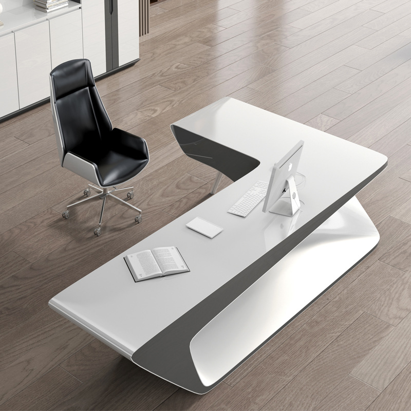 luxury office furniture great boss office table workshop high tech modern manager executive computer