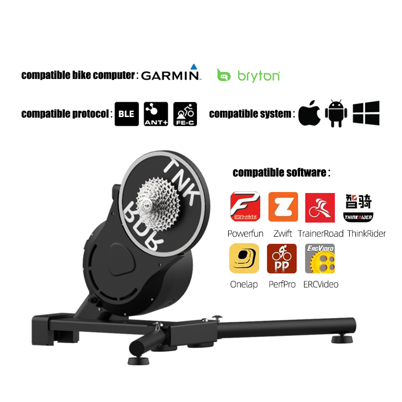 ThinkRider X7 pro direct drive smart Bicycle trainer for Indoor Bike Home Trainer with zwift variabl