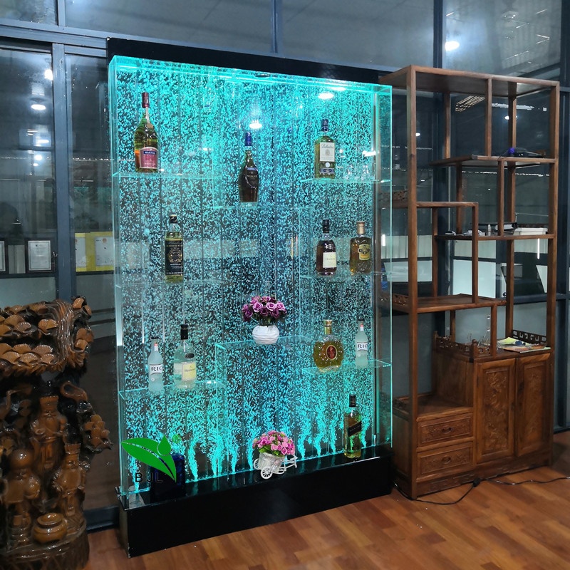 modern used led bubble wall home bar furniture