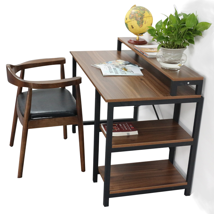 Dining Table and Chair Furniture Round Wooden Modern Restaurant Fashion Black Set Kitchen Metal Wood