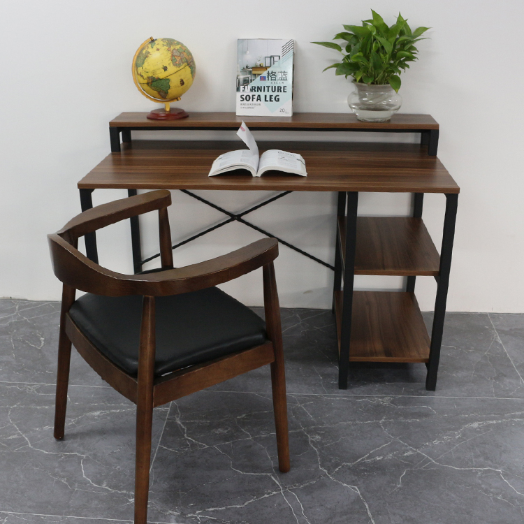 Dining Table and Chair Furniture Round Wooden Modern Restaurant Fashion Black Set Kitchen Metal Wood