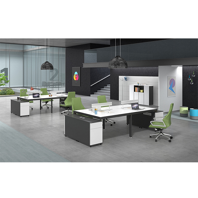 Modern office table photos office furniture 4 person workstation