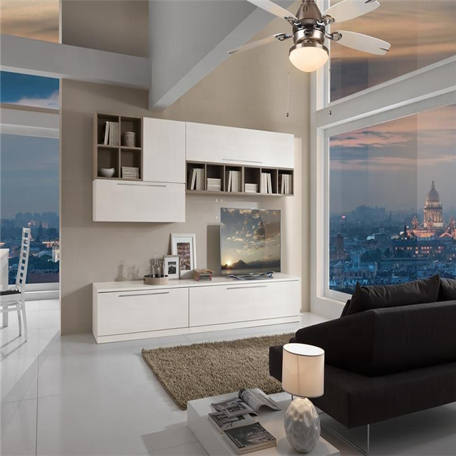 2021 Modern Style TV Stands with Storage Concise Style with Cabinets and shelf Home Furniture