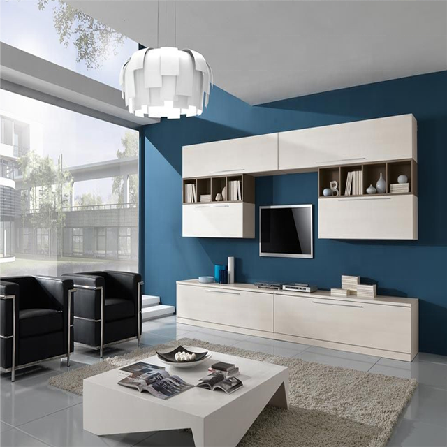 2021 Modern Style TV Stands with Storage Concise Style with Cabinets and shelf Home Furniture