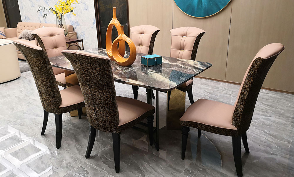 Modern Designed Home Furniture Kitchen Dinning Table Set