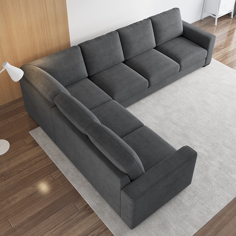 Modern couch home household modern sectional fabric sofa living room furniture sofa set