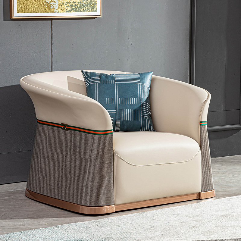 new design elegant home salon furniture sets sofa set lounge napa leather tufted modern luxury sofa 