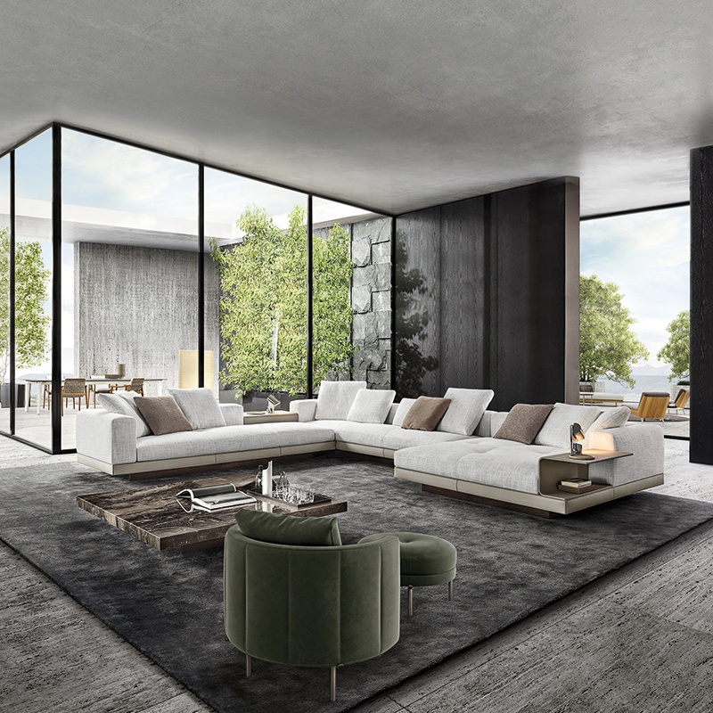 Luxury sofa sets for living room modern home furniture
