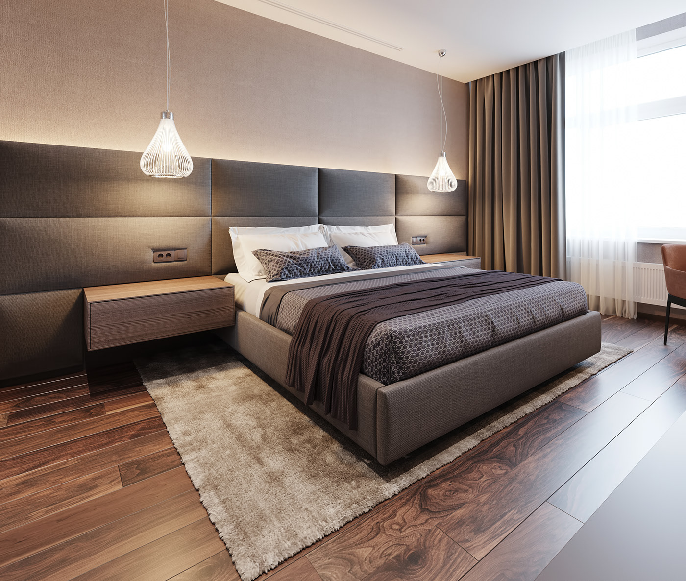 CREATION Delta Hotel High Class Luxury Light Oak Wood Veneer Hotel Furniture For Hotel Project