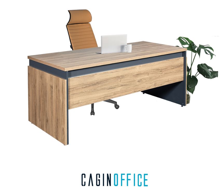 Flat Just  Desk [Turkish Office Furniture Factory - Executive & Modern Office WorkStation- Cagin Off