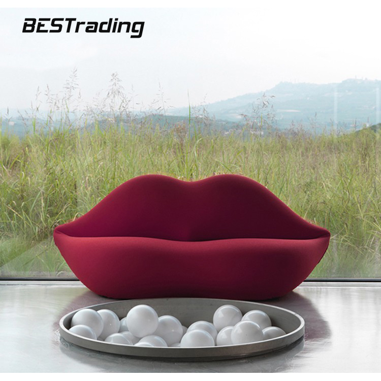 Creative Design Red Lips Shaped love sofa furniture sofa home Living Room Couch