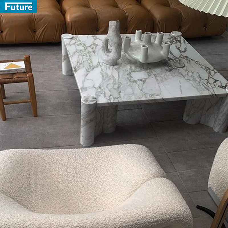 new design luxury coffee Table special shape Marble end Table   living room  Furniture