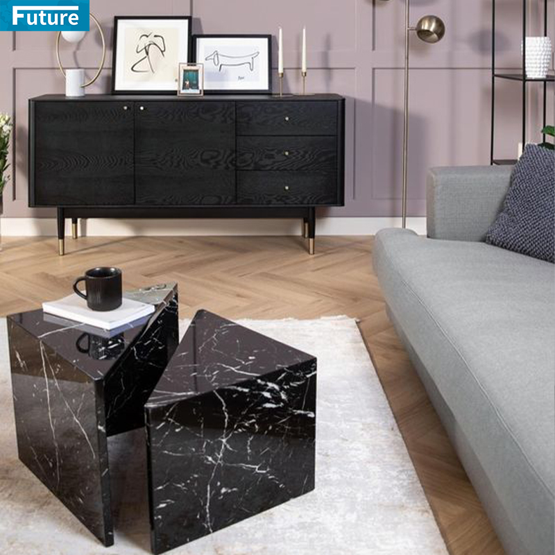 new design luxury coffee Table special shape Marble end Table   living room  Furniture