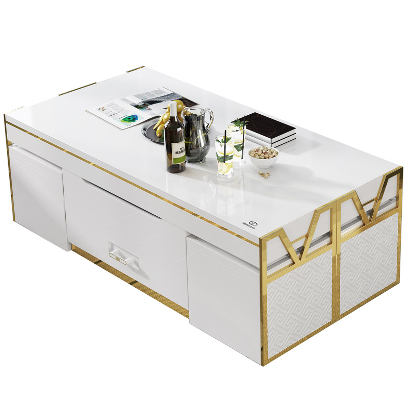 Multifunction Modern Home Furniture Folding Living Room Lifting Coffee Table