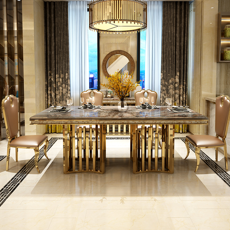modern design gold Luxury coffee tables stainless steel coffee table set tv stand and coffee table l
