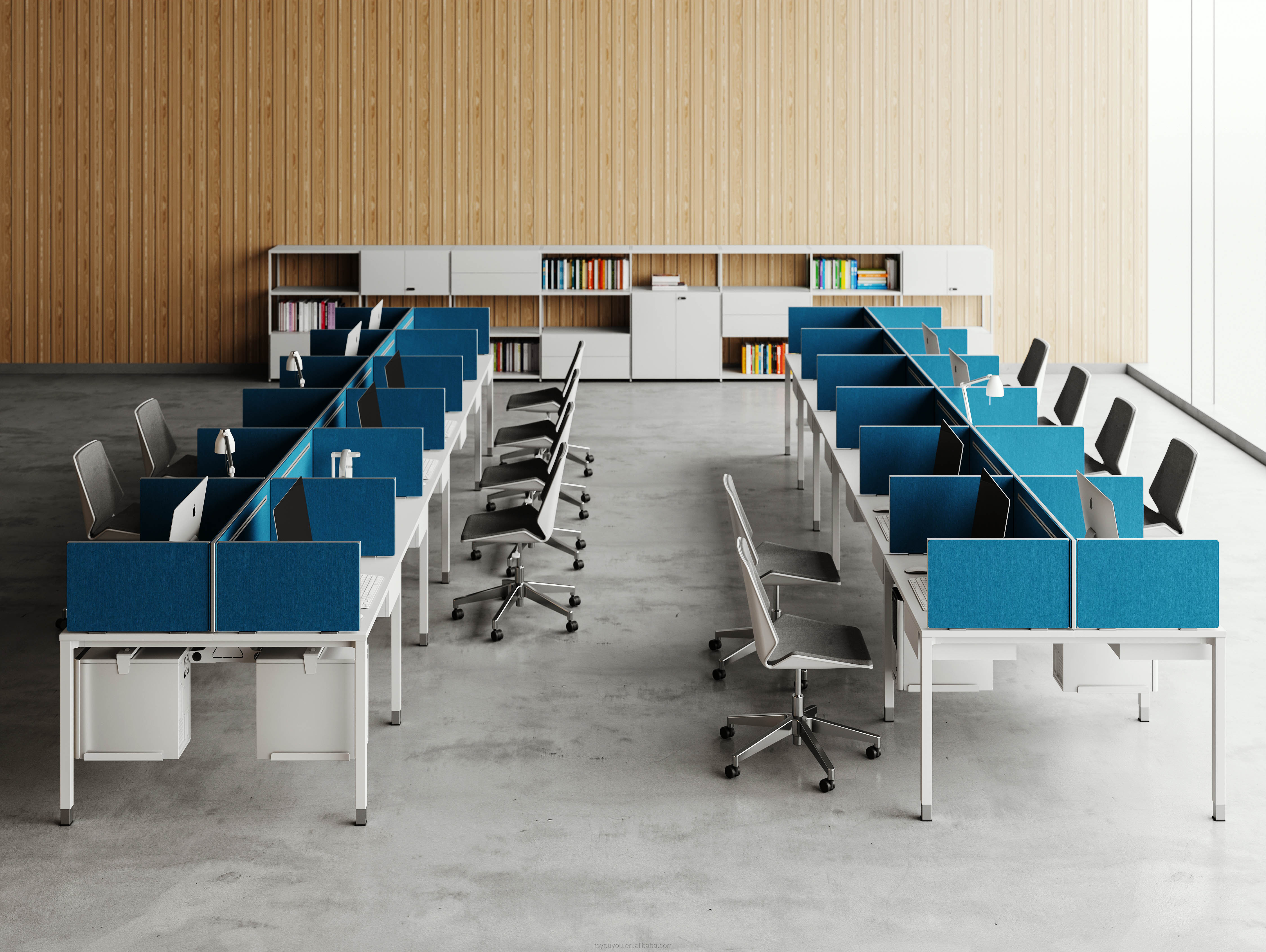Cubicle Customer Service System Office Desk Partitions 10 Person Call Center Office Workstation Offi