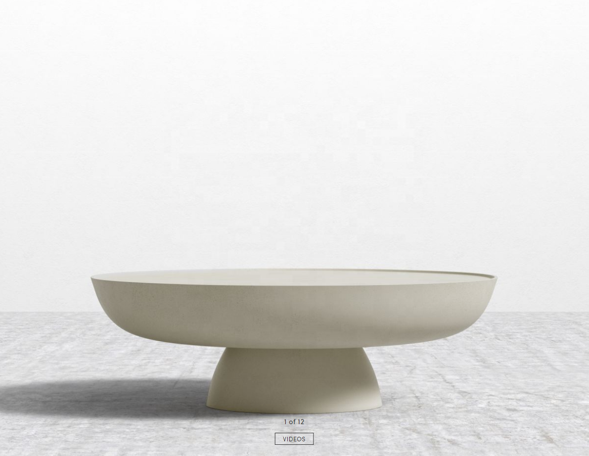 Direct Selling modern round side table luxury unique concrete coffee table designs european coffee t