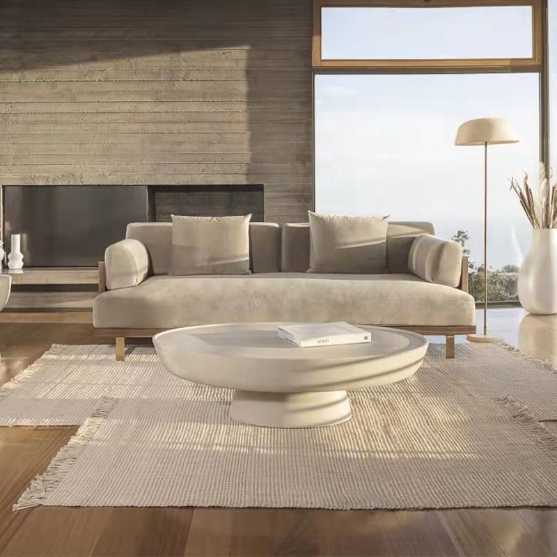 Direct Selling modern round side table luxury unique concrete coffee table designs european coffee t
