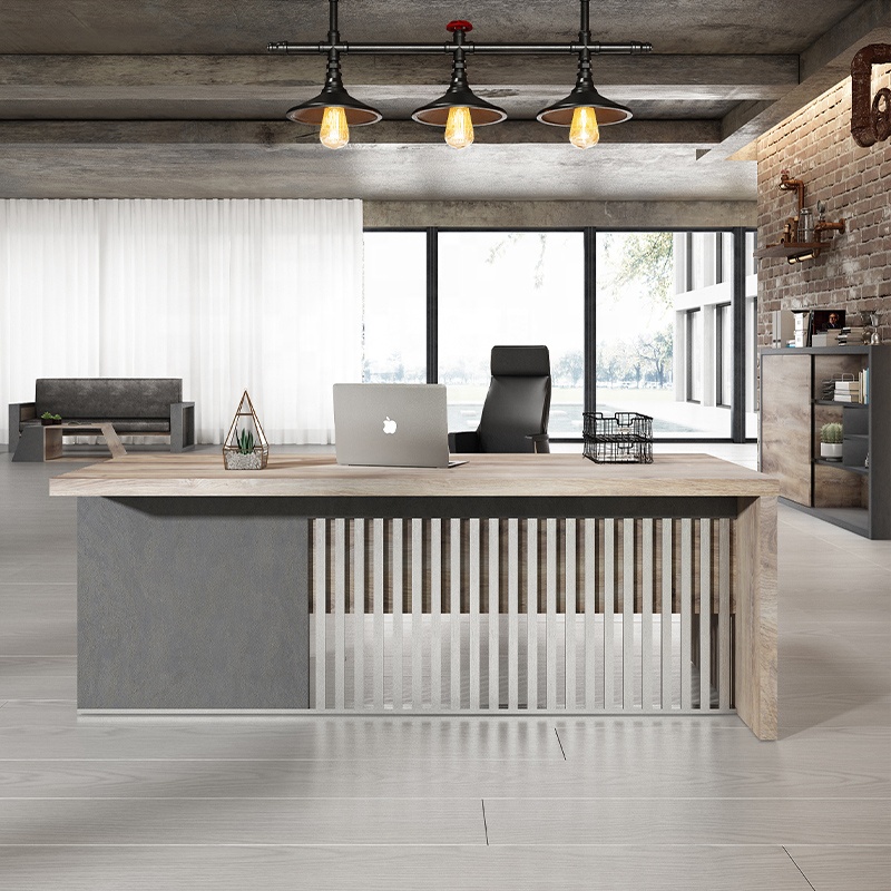 Wesome China executive office furniture design modern table executive boss escritorio oficina bureau
