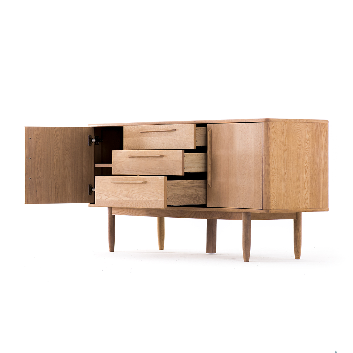 Nordic Modern Home Furniture 2022 Home Office Drawer Wood File Cabinet Vertical Wooden Storage Filin