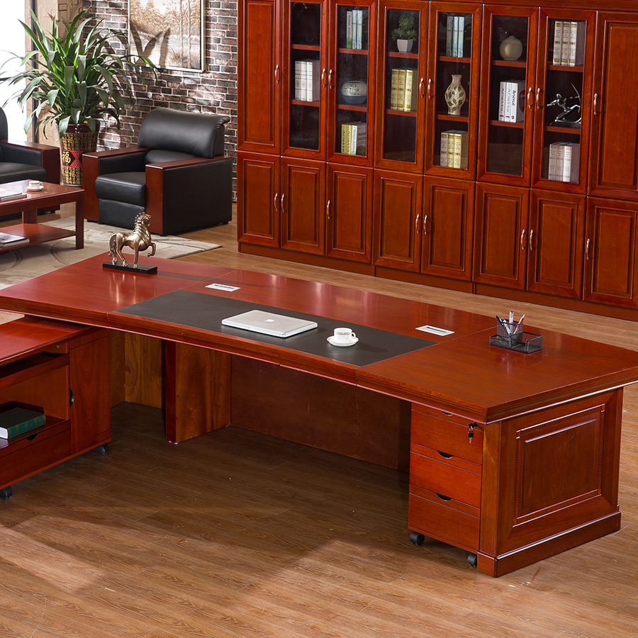 Wood Veneer Executive Table Executive Office Furniture