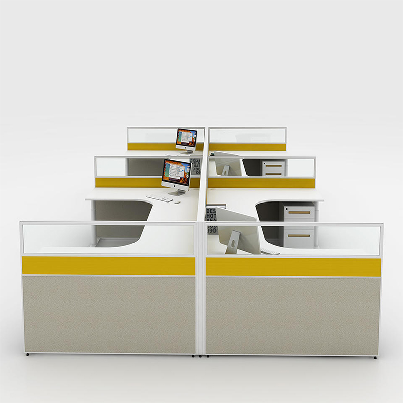 Modular cubical work station desk 120 degree office workstation pc for 2 4 6 persons workstation off
