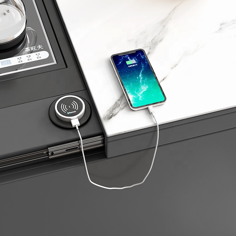 Newest Popular Home Multipurpose Modern Wireless Charging Smart Lift Coffee Table Tea Table