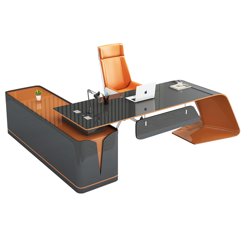 ready to ship Modern design Small executive office desk CEO office table at manager Boss Office furn
