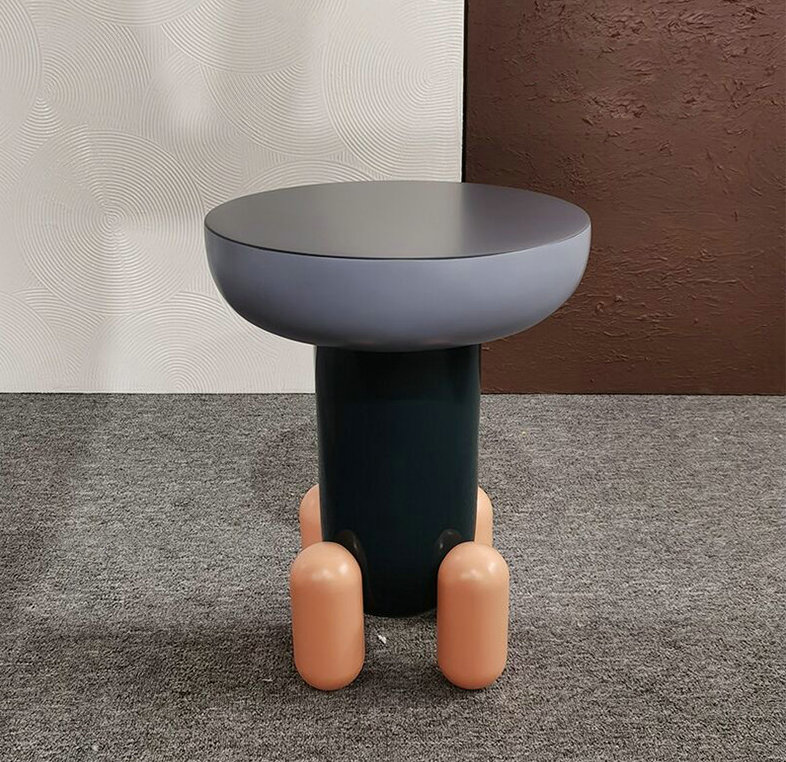 Modern designer colorful fiberglass choose round and square  Table living room coffee Explorer table