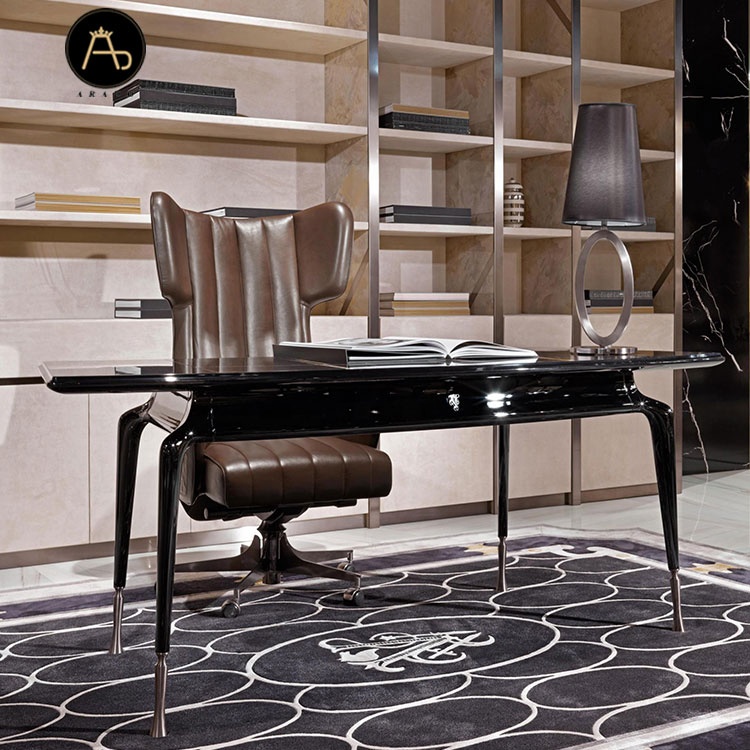 italian luxury design executive home office desk furniture with ergonomic office chairs modern offic