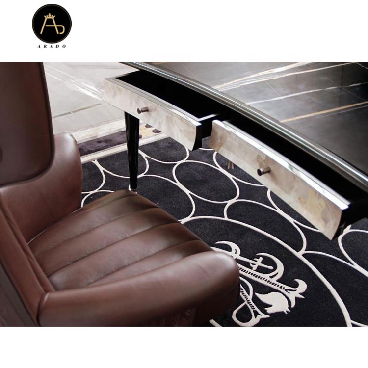 italian luxury design executive home office desk furniture with ergonomic office chairs modern offic