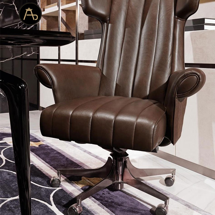 italian luxury design executive home office desk furniture with ergonomic office chairs modern offic