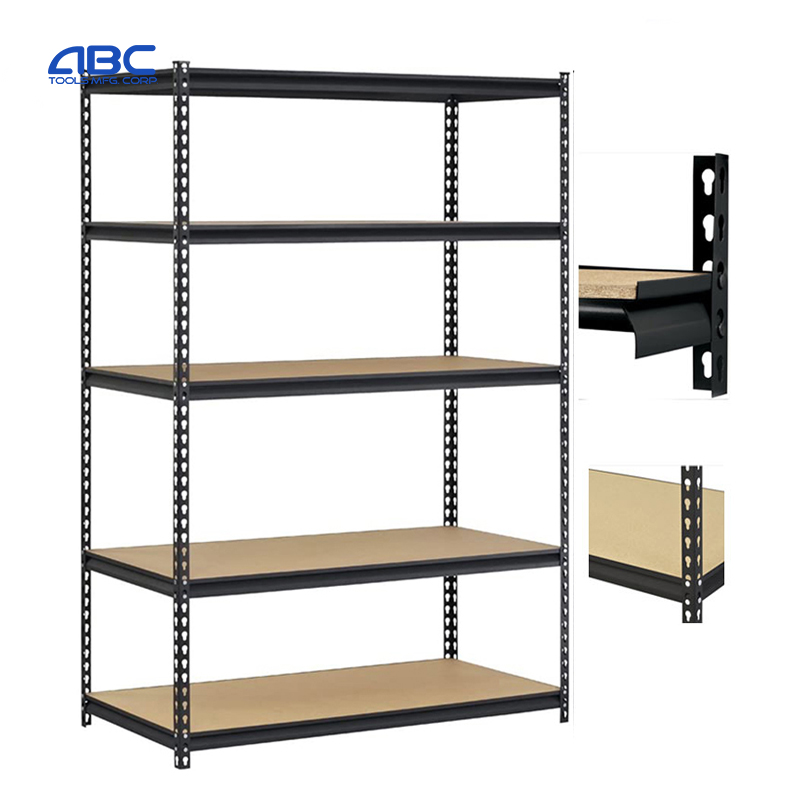 5 Tiers Boltless Storage Racking Garage Shelving S