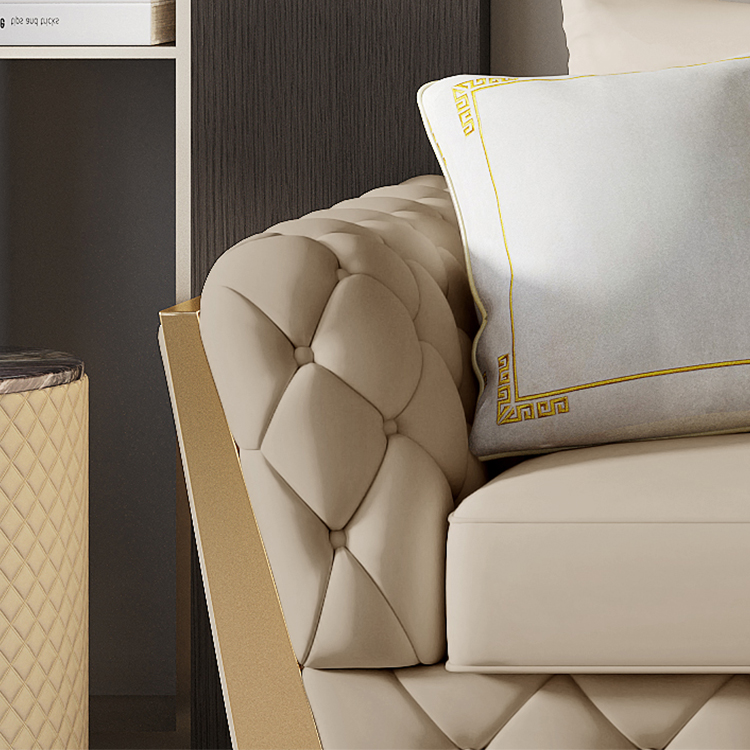 A302 factory offer high quality antique Italian luxury sofas modern upholstered sofas set furniture