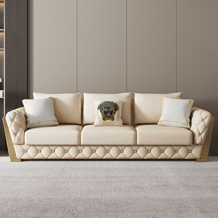 A302 factory offer high quality antique Italian luxury sofas modern upholstered sofas set furniture