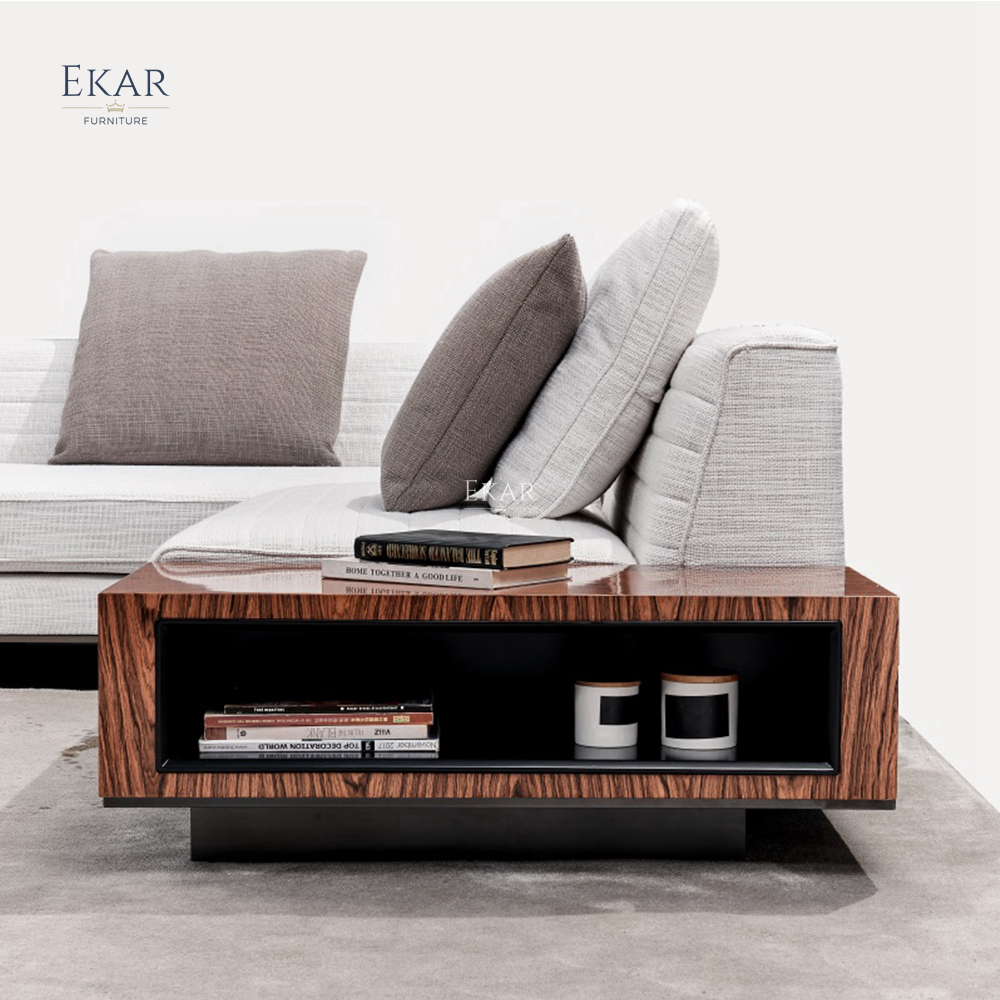 Ekar Furniture Italy Design Modern Living Room Sets Fabric L Shape Sofa
