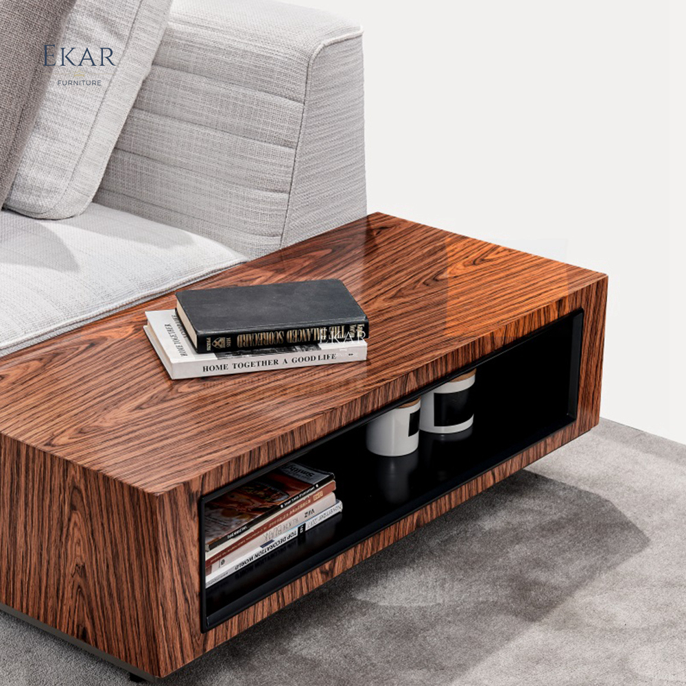 Ekar Furniture Italy Design Modern Living Room Sets Fabric L Shape Sofa