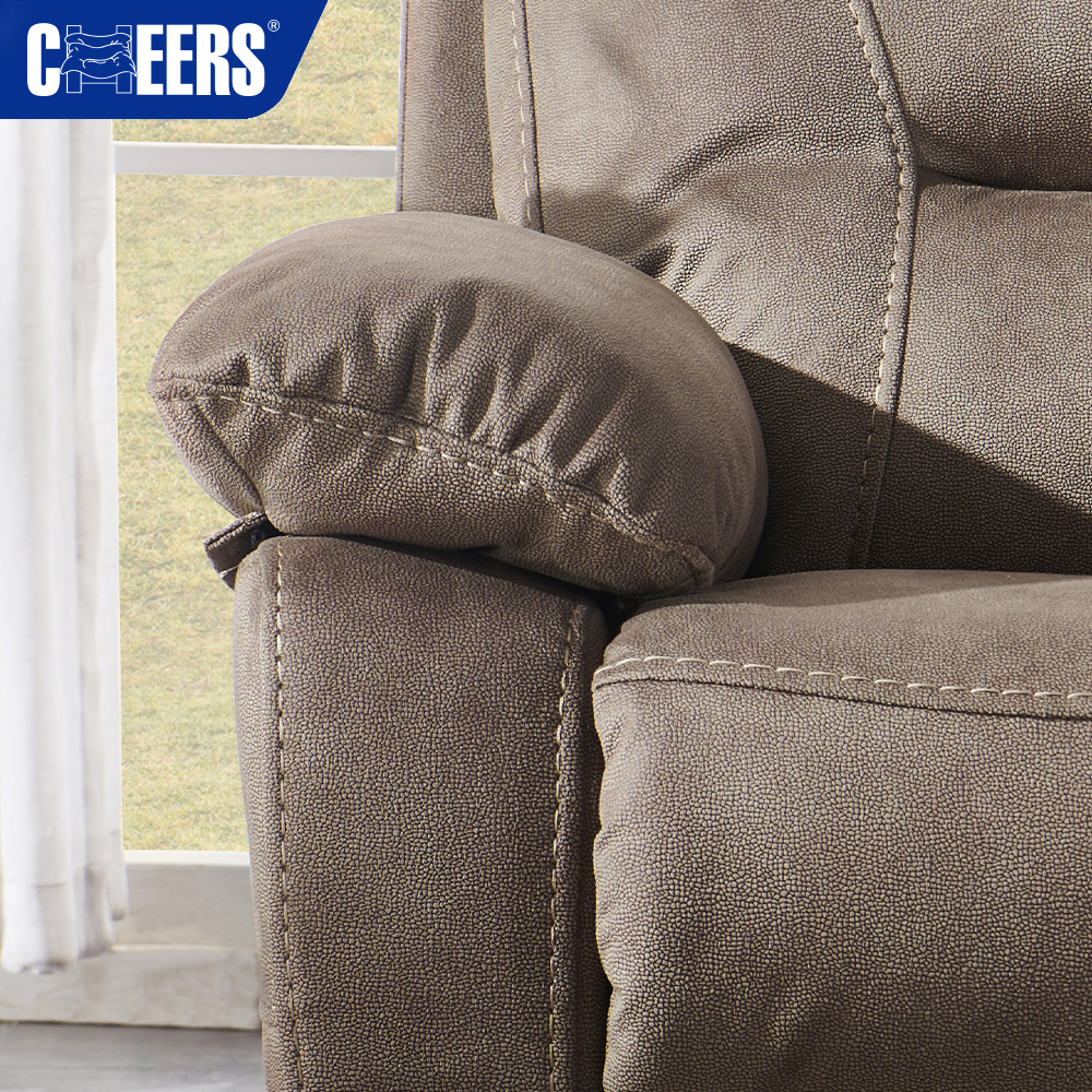 MANWAH CHEERS New Design Fabric Reclining Living Room Sofa Recliner Sofa Set for Living Room Furnitu