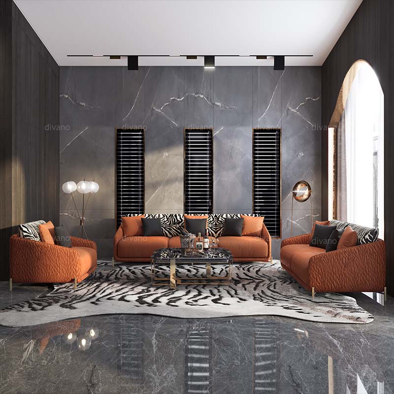 designer leather premium sofa set genuine luxury living room furniture italian craftsmanship modern 