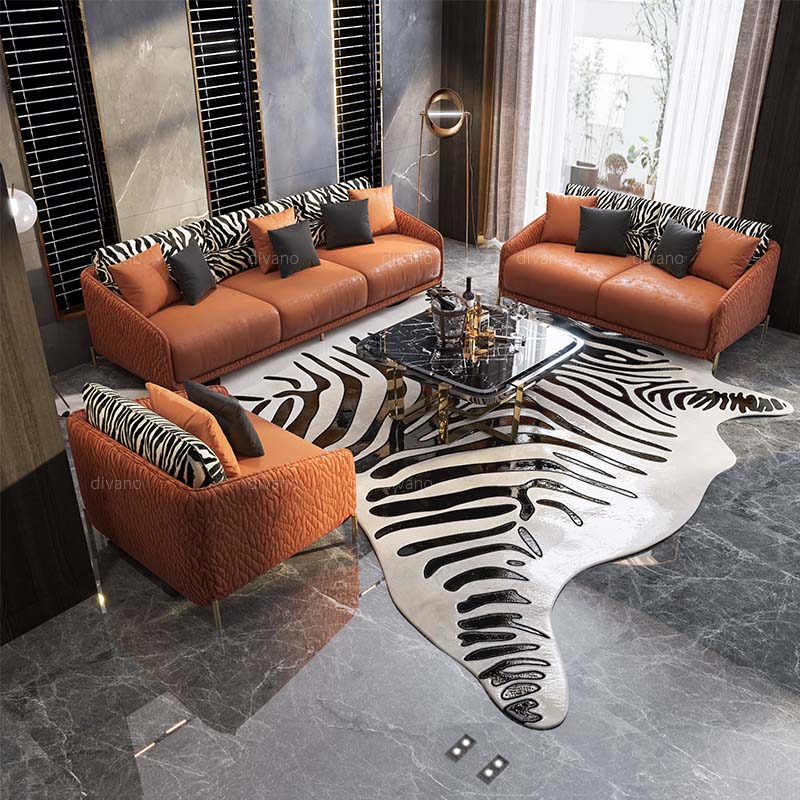 designer leather premium sofa set genuine luxury living room furniture italian craftsmanship modern 
