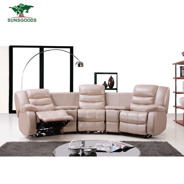 Custom foshan recliner seat cinema furniture home theater chairs modern