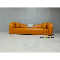 European Style Lamb Wool Office Sofa Furniture Sets Couch Living Curved Sofa